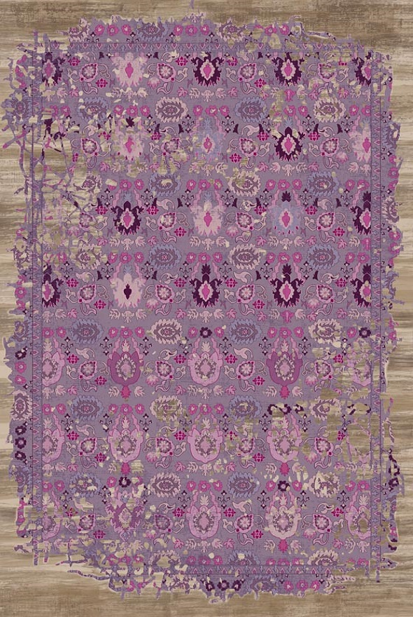 فرشینه و قالیچه مدرن مناسب حال و پذیرایی برند دفه کد DAL M595