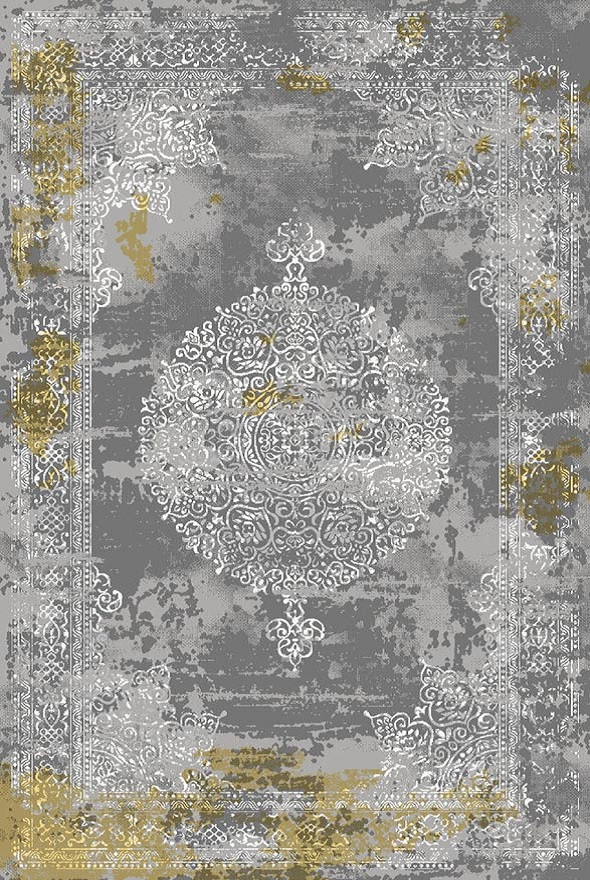 فرشینه و قالیچه مدرن مناسب حال و پذیرایی برند دفه کد DAL M619