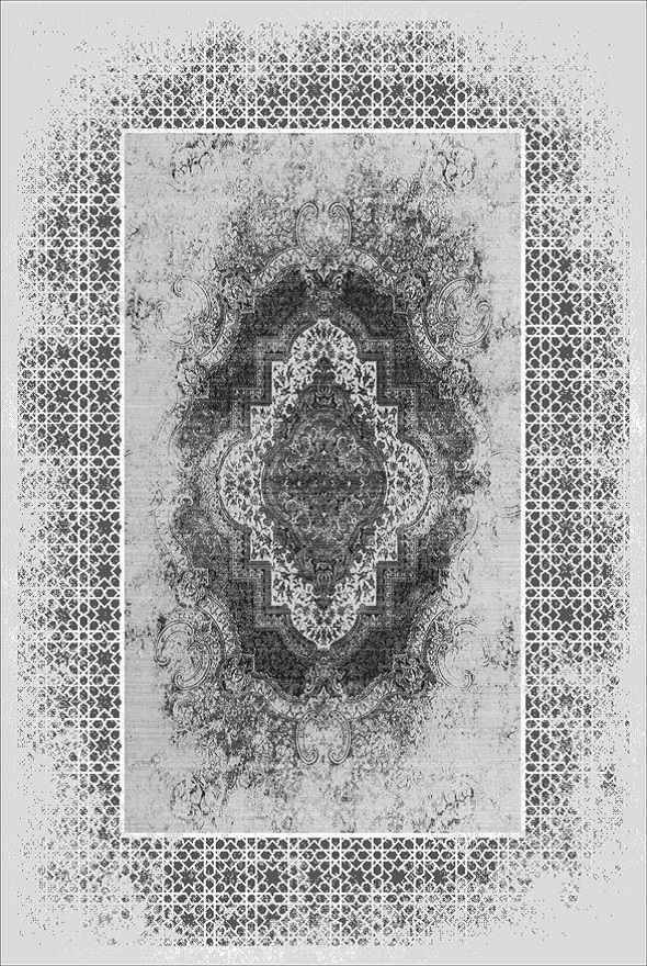 فرشینه و قالیچه مدرن مناسب حال و پذیرایی برند دفه کد DAL M623