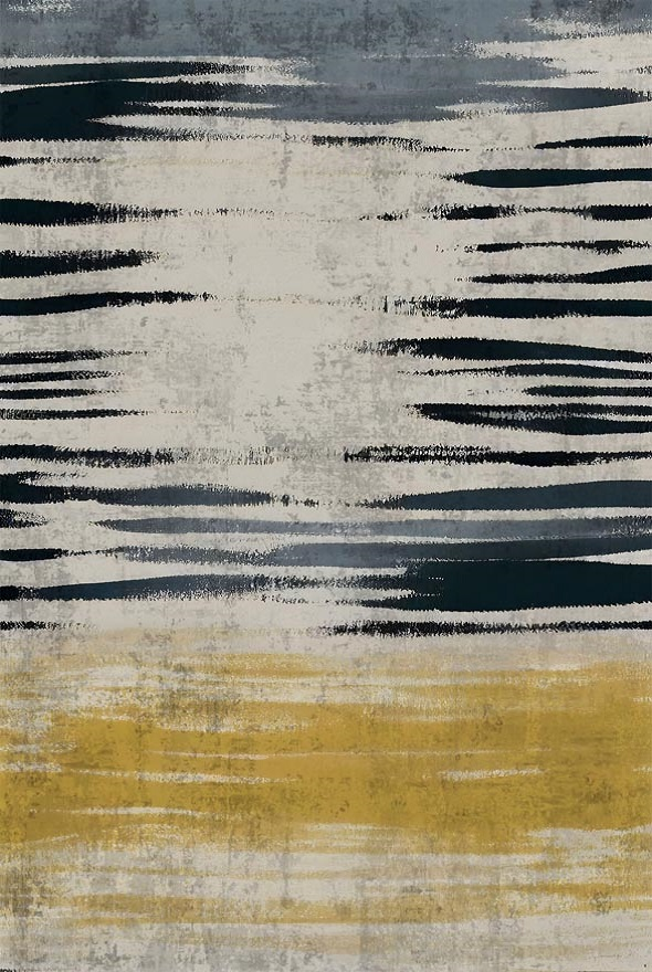 فرشینه و قالیچه مدرن مناسب حال و پذیرایی برند دفه کد DAL M632