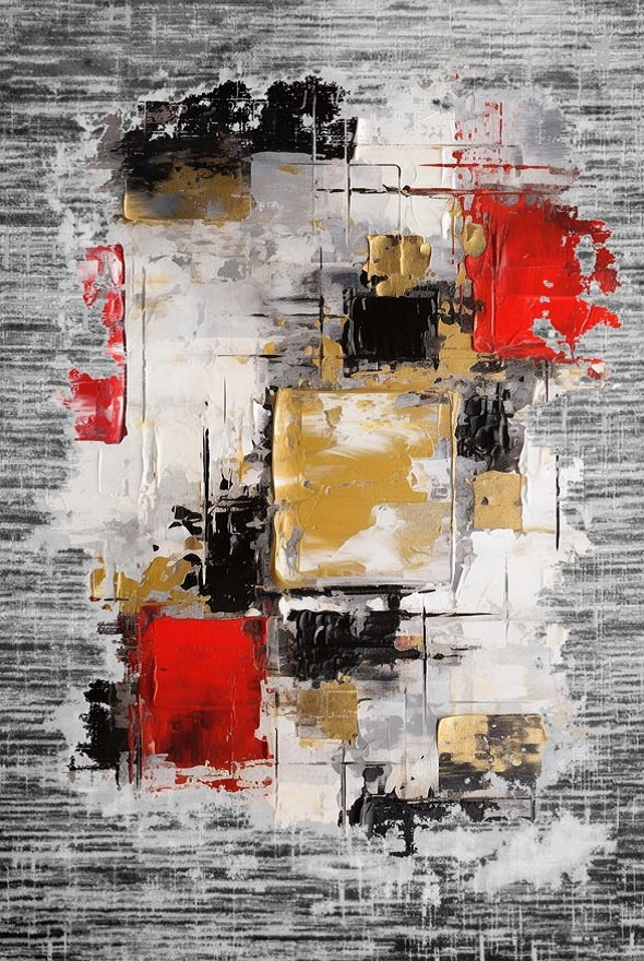 فرشینه و قالیچه مدرن مناسب حال و پذیرایی برند دفه کد DAL M634