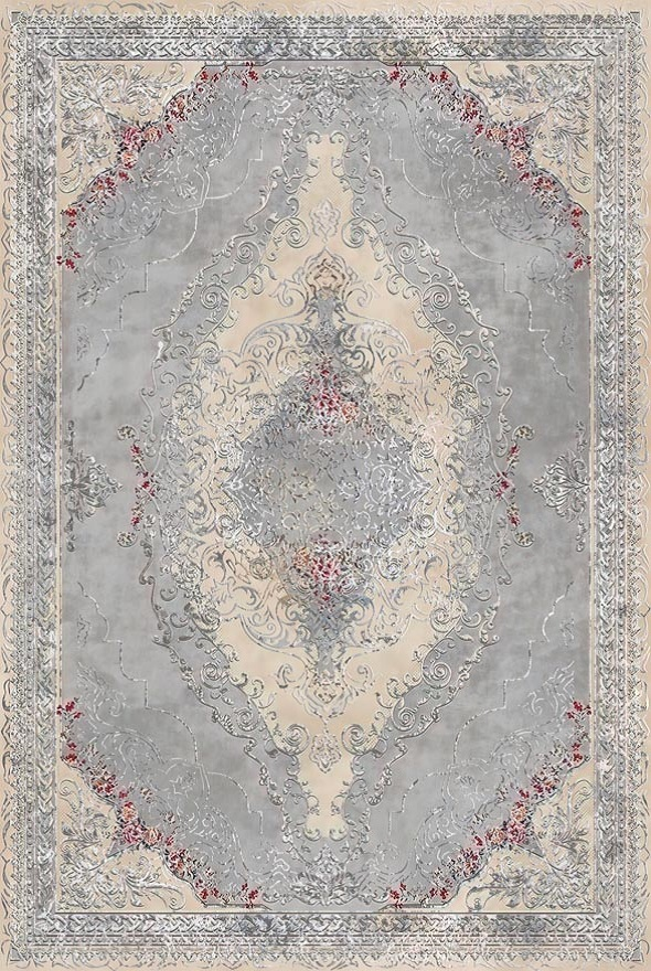 فرشینه و قالیچه مدرن مناسب حال و پذیرایی برند دفه کد DAL M637