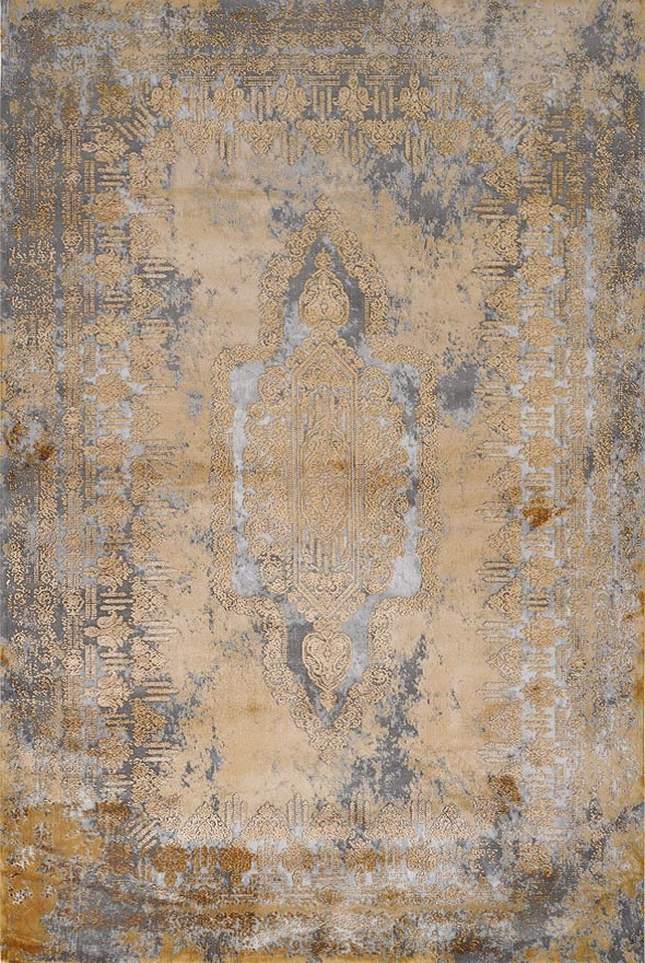 فرشینه و قالیچه مدرن مناسب حال و پذیرایی برند دفه کد DAL M639