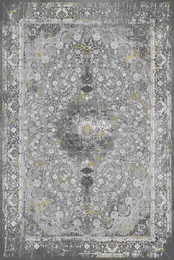 فرشینه و قالیچه مدرن مناسب حال و پذیرایی برند دفه کد DAL M640