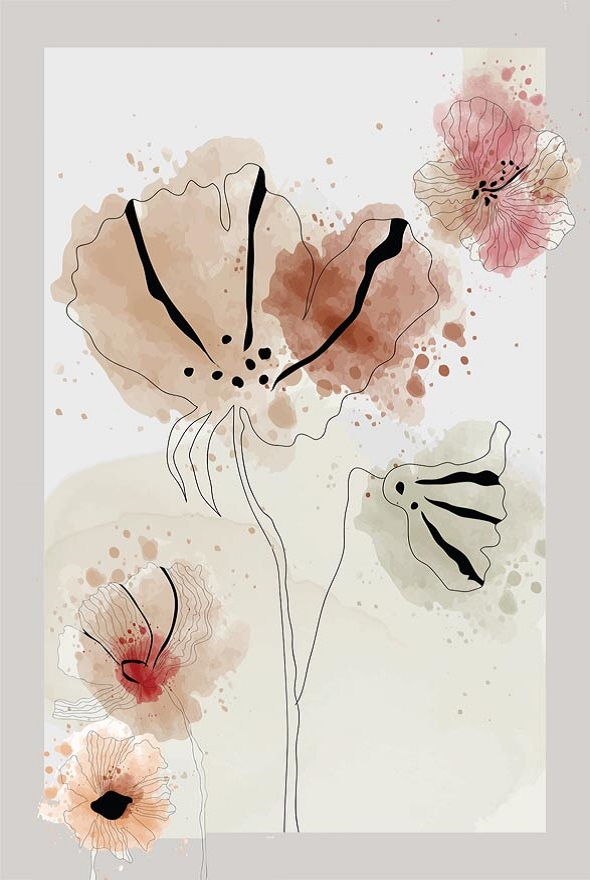 فرشینه و قالیچه مدرن مناسب حال و پذیرایی برند دفه کد DAL M643