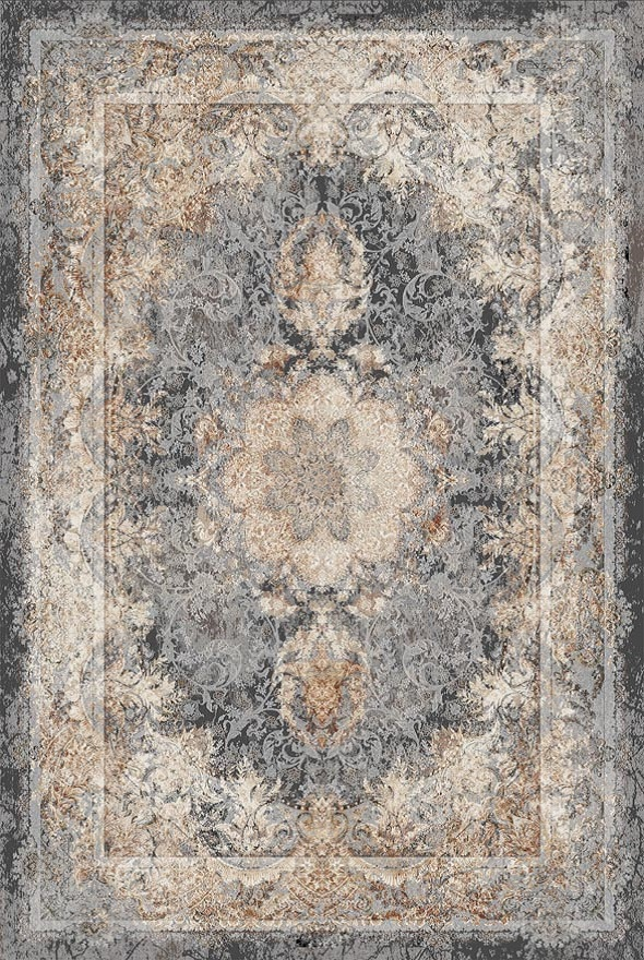 فرشینه و قالیچه مدرن مناسب حال و پذیرایی برند دفه کد DAL M649