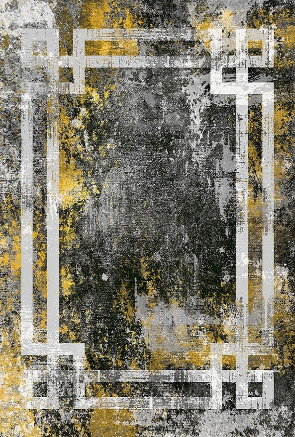 فرشینه و قالیچه مدرن مناسب حال و پذیرایی برند دفه کد DAL M678