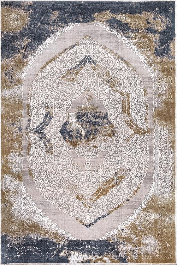 فرشینه و قالیچه مدرن مناسب حال و پذیرایی برند دفه کد DAL M683