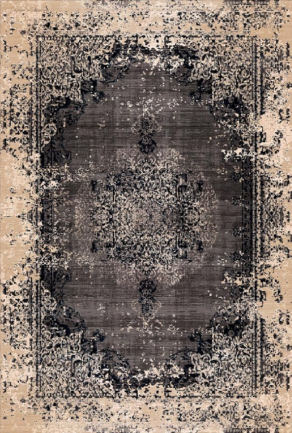 فرشینه و قالیچه مدرن مناسب حال و پذیرایی برند دفه کد DAL M686