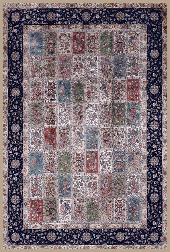 فرشینه و قالیچه مدرن مناسب حال و پذیرایی برند دفه کد DAL M688