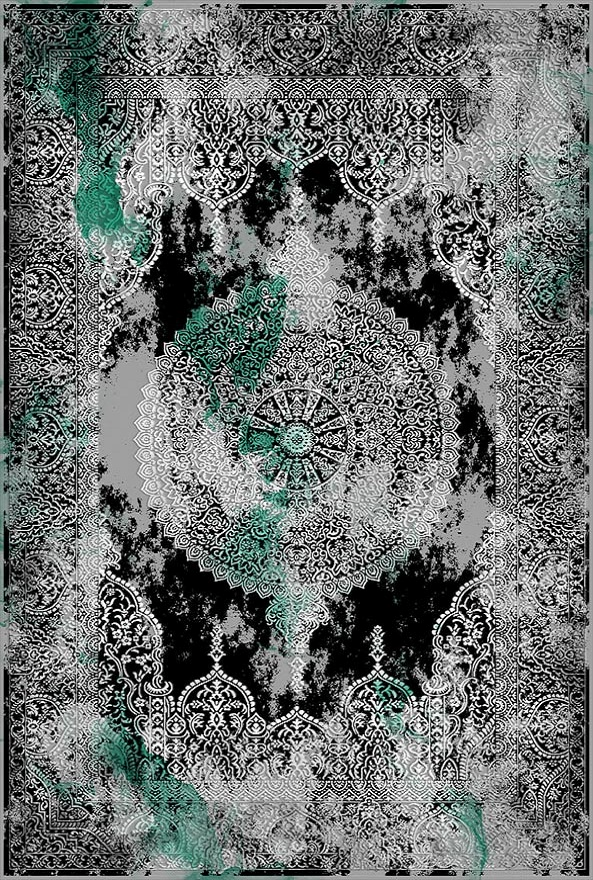 فرشینه و قالیچه مدرن مناسب حال و پذیرایی برند دفه کد DAL M696