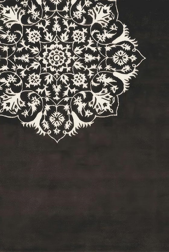 فرشینه و قالیچه مدرن مناسب حال و پذیرایی برند دفه کد DAL M717