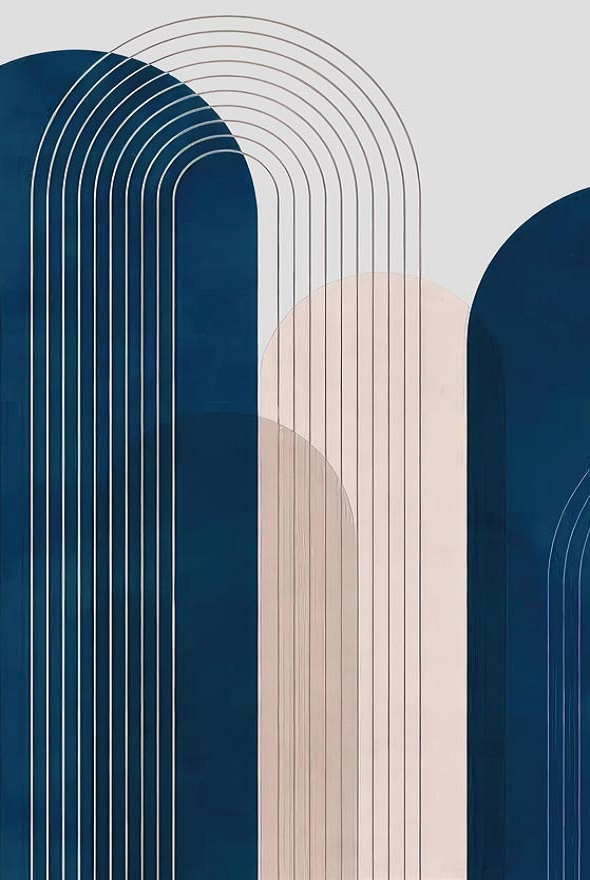 فرشینه و قالیچه مدرن مناسب حال و پذیرایی برند دفه کد DAL M718