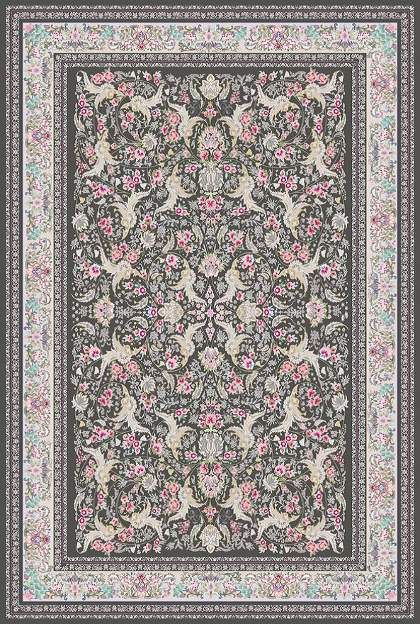 فرشینه و قالیچه مدرن مناسب حال و پذیرایی برند دفه کد DAL M722