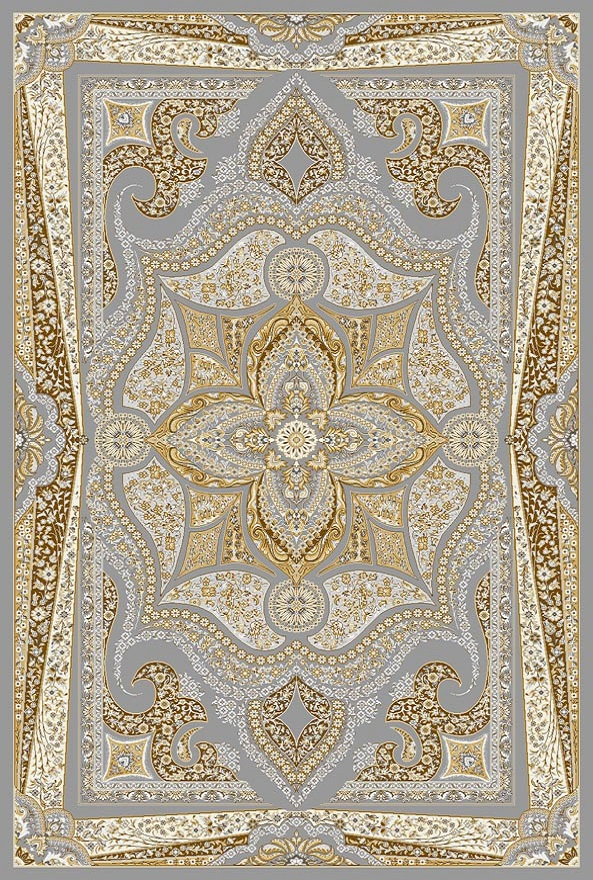 فرشینه و قالیچه مدرن مناسب حال و پذیرایی برند دفه کد DAL M723