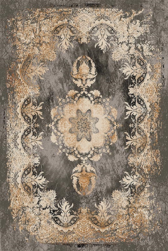 فرشینه و قالیچه مدرن مناسب حال و پذیرایی برند دفه کد DAL M729