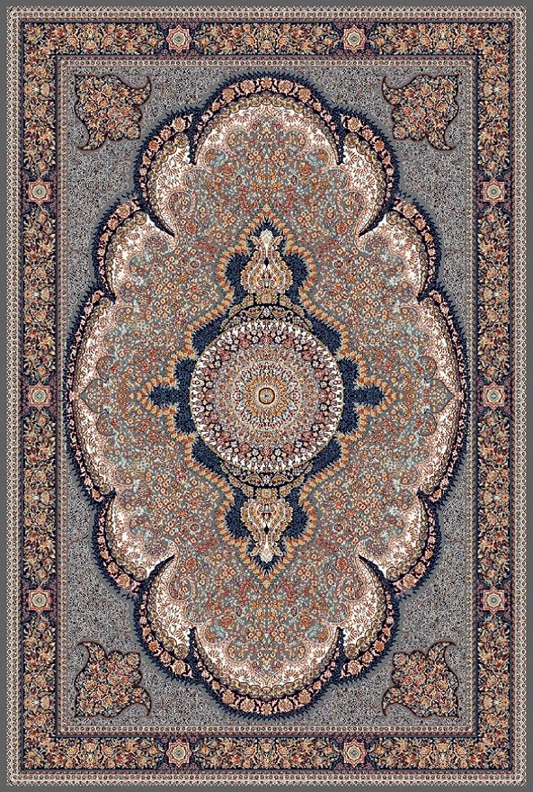 فرشینه و قالیچه مدرن مناسب حال و پذیرایی برند دفه کد DAL M742