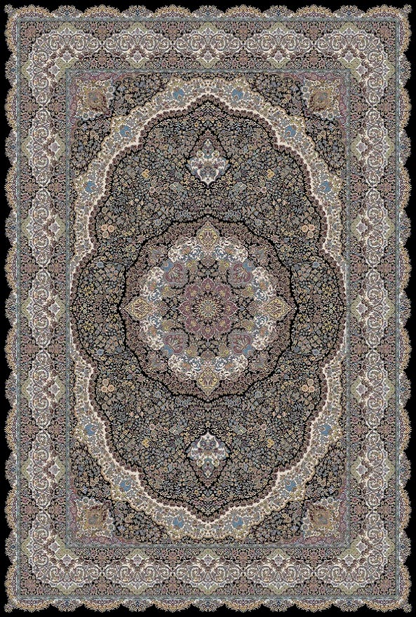 فرشینه و قالیچه مدرن مناسب حال و پذیرایی برند دفه کد DAL M750