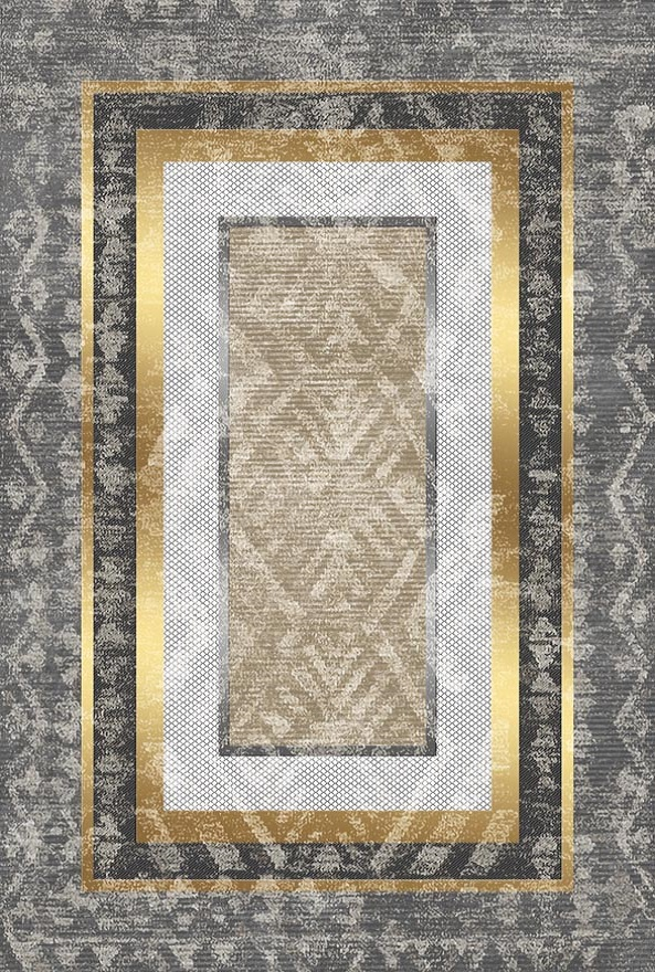 فرشینه و قالیچه مدرن مناسب حال و پذیرایی برند دفه کد DAL M760