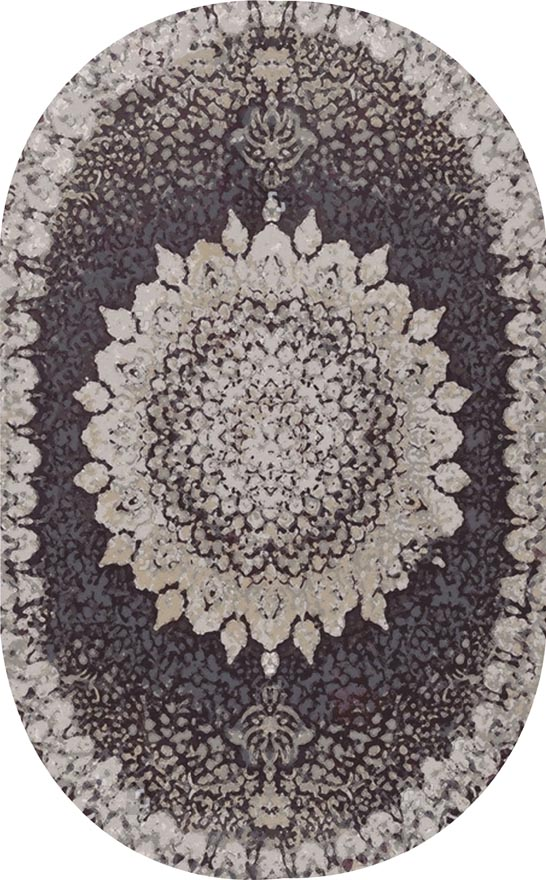 فرشینه و قالیچه مدرن مناسب حال و پذیرایی برند دفه کد DAL M764