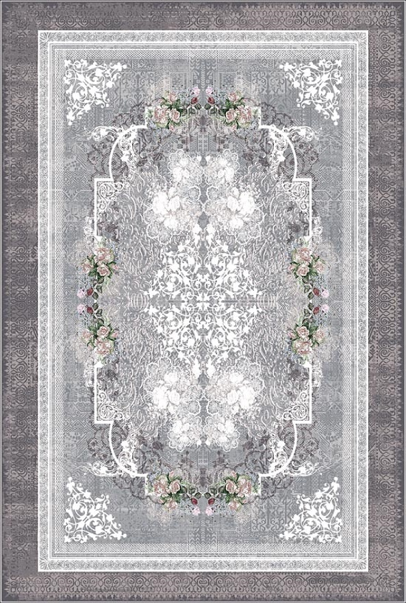 فرشینه و قالیچه مدرن مناسب حال و پذیرایی برند دفه کد DAL M771