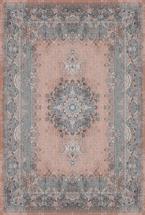 فرشینه و قالیچه مدرن مناسب حال و پذیرایی برند دفه کد DAL M782