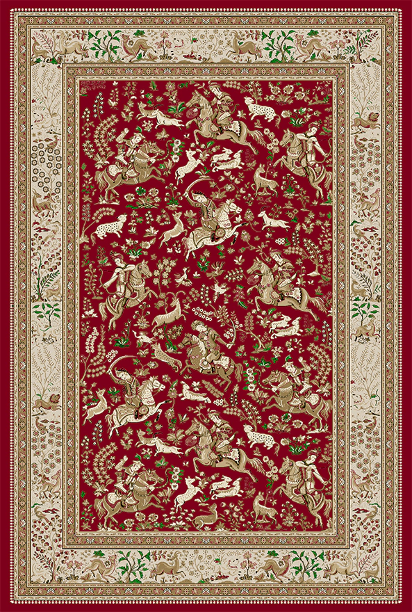 فرشینه و قالیچه سنتی مناسب حال و پذیرایی برند دفه کد DAL S229