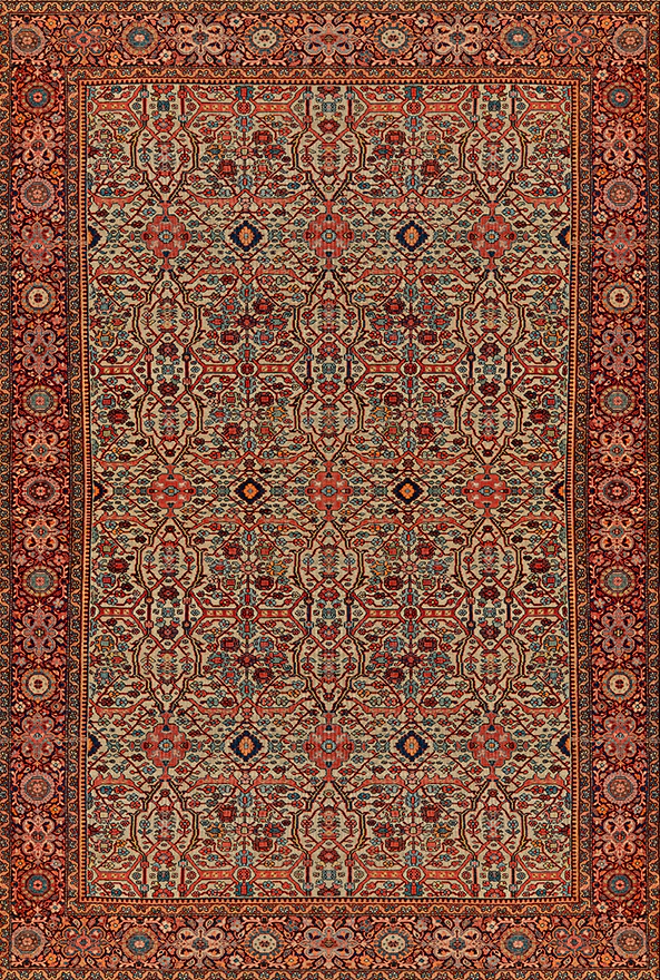 فرشینه و قالیچه طرح گلیم مناسب حال و پذیرایی برند دفه کد DAL G847