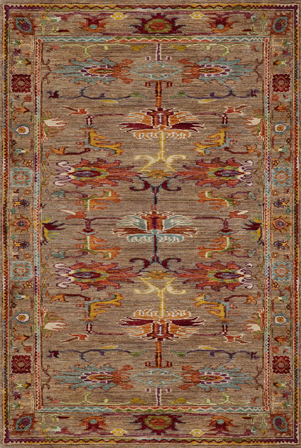 فرشینه و قالیچه طرح گلیم مناسب حال و پذیرایی برند دفه کد DAL G848