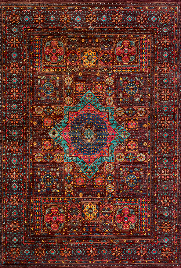 فرشینه و قالیچه طرح گلیم مناسب حال و پذیرایی برند دفه کد DAL G883