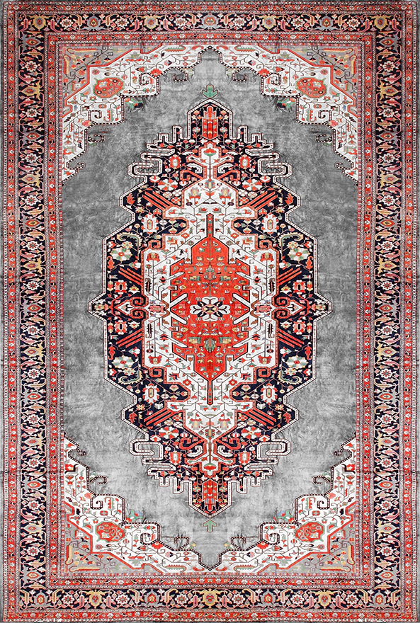 فرشینه و قالیچه طرح گلیم مناسب حال و پذیرایی برند دفه کد DAL G900