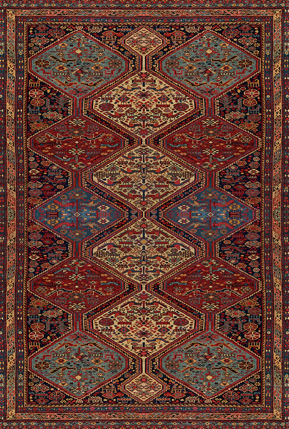 فرشینه و قالیچه طرح گلیم مناسب حال و پذیرایی برند دفه کد DAL G909