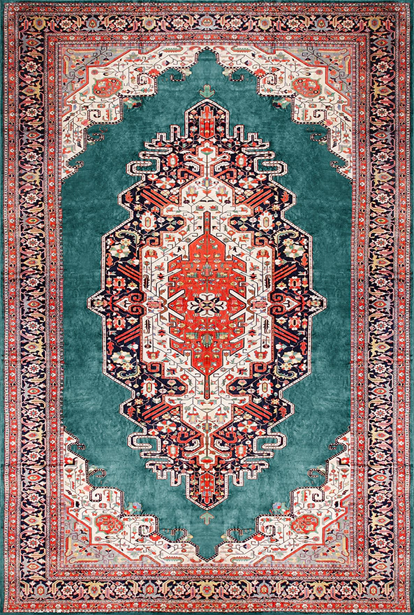 فرشینه و قالیچه طرح گلیم مناسب حال و پذیرایی برند دفه کد DAL G919