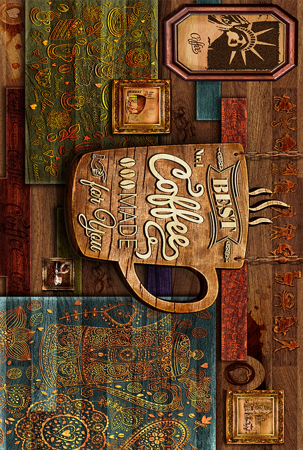 فرشینه و قالیچه فانتزی مناسب آشپزخانه برند دفه کد DAL KT1300