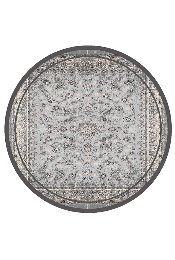 فرشینه گرد مدرن مناسب حال و پذیرایی برند دفه کد DAL DI1318