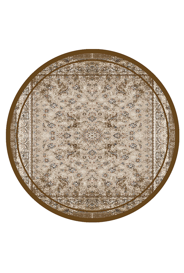 فرشینه گرد مدرن مناسب حال و پذیرایی برند دفه کد DAL DI1319