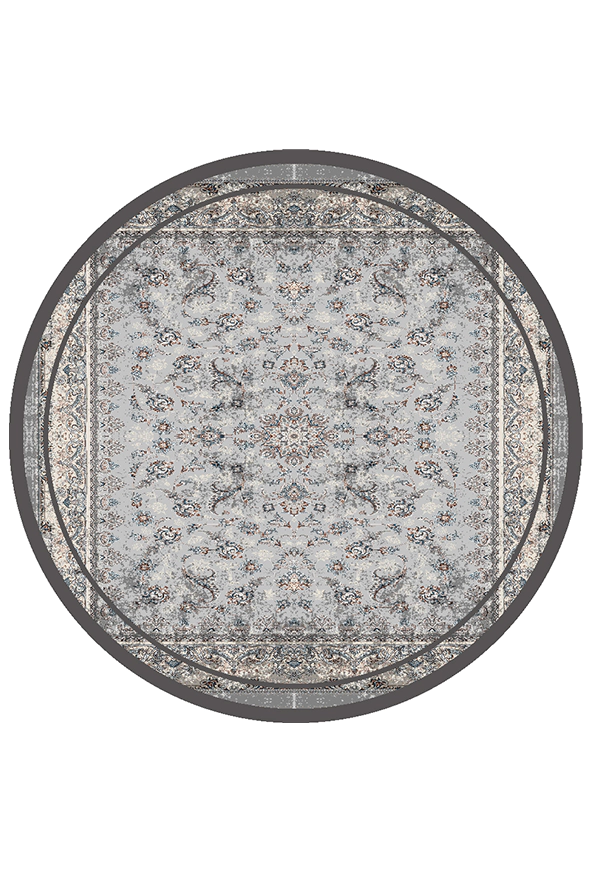 فرشینه گرد مدرن مناسب حال و پذیرایی برند دفه کد DAL DI1321