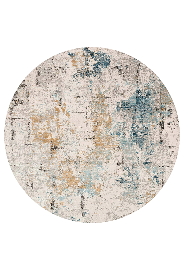 فرشینه گرد مدرن مناسب حال و پذیرایی برند دفه کد DAL DI1328