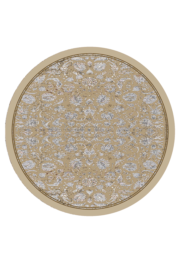 فرشینه گرد مدرن مناسب حال و پذیرایی برند دفه کد DAL DI1343