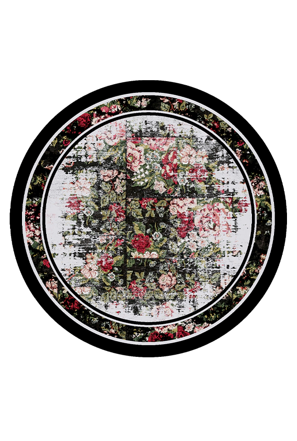 فرشینه گرد مدرن مناسب حال و پذیرایی برند دفه کد DAL DI1344