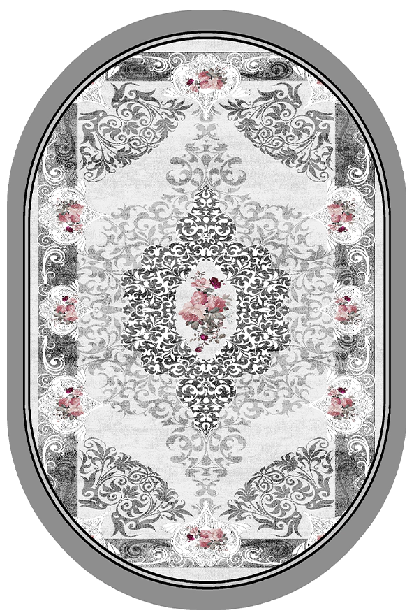 پادری بیضی مدرن مناسب حال و پذیرایی کد DAL BZ1353