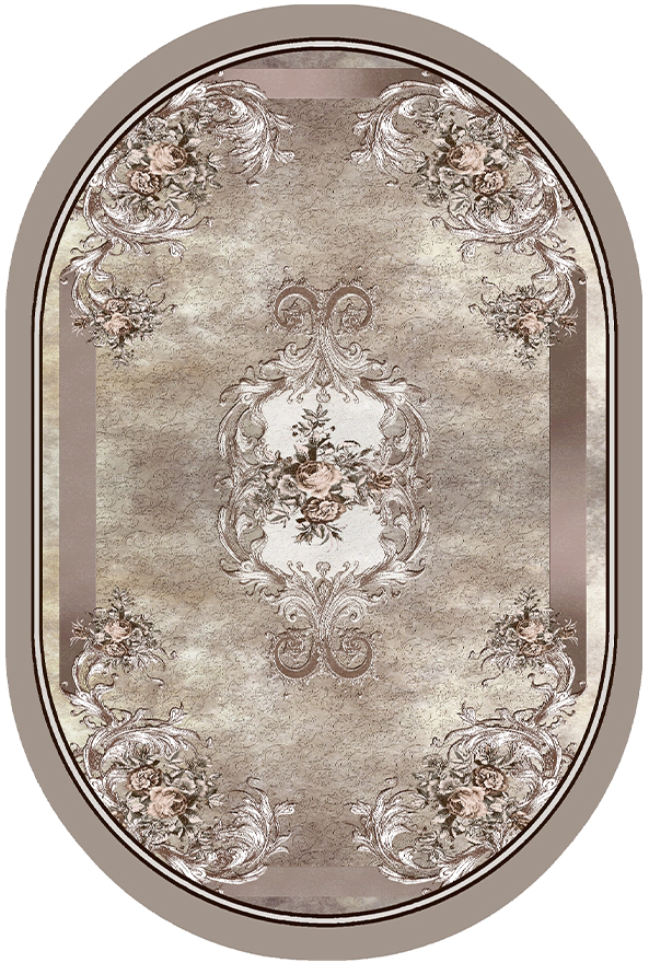 پادری بیضی مدرن مناسب حال و پذیرایی کد DAL BZ1354