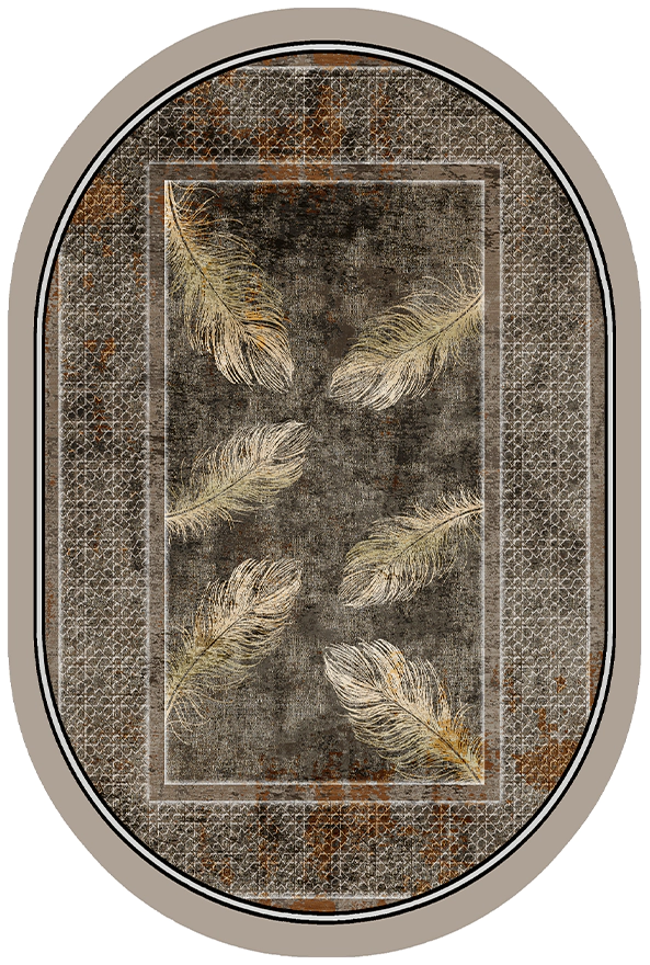 پادری بیضی مدرن مناسب حال و پذیرایی کد DAL BZ1361