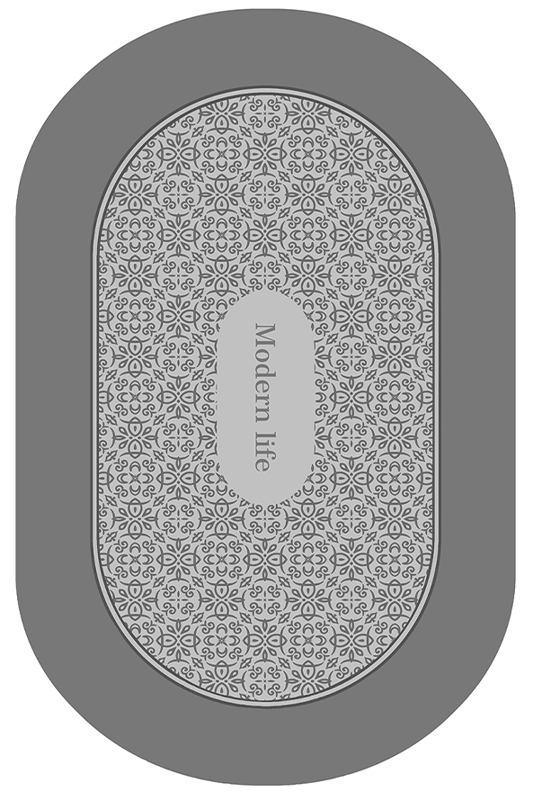 پادری بیضی مدرن مناسب حال و پذیرایی کد DAL BZ1380