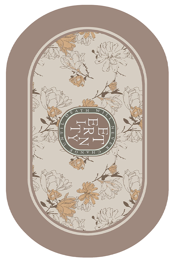 پادری بیضی مدرن مناسب حال و پذیرایی کد DAL BZ1387