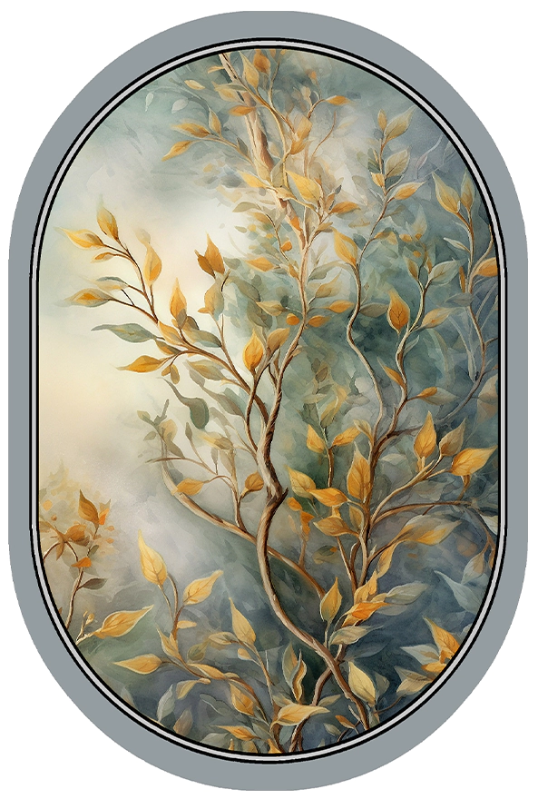 پادری بیضی مدرن مناسب حال و پذیرایی کد DAL BZ1401