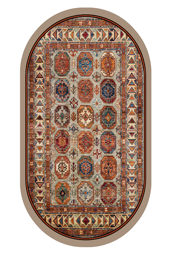 پادری بیضی مدرن مناسب حال و پذیرایی کد DAL BZ1405