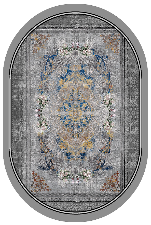 پادری بیضی مدرن مناسب حال و پذیرایی کد DAL BZ1410