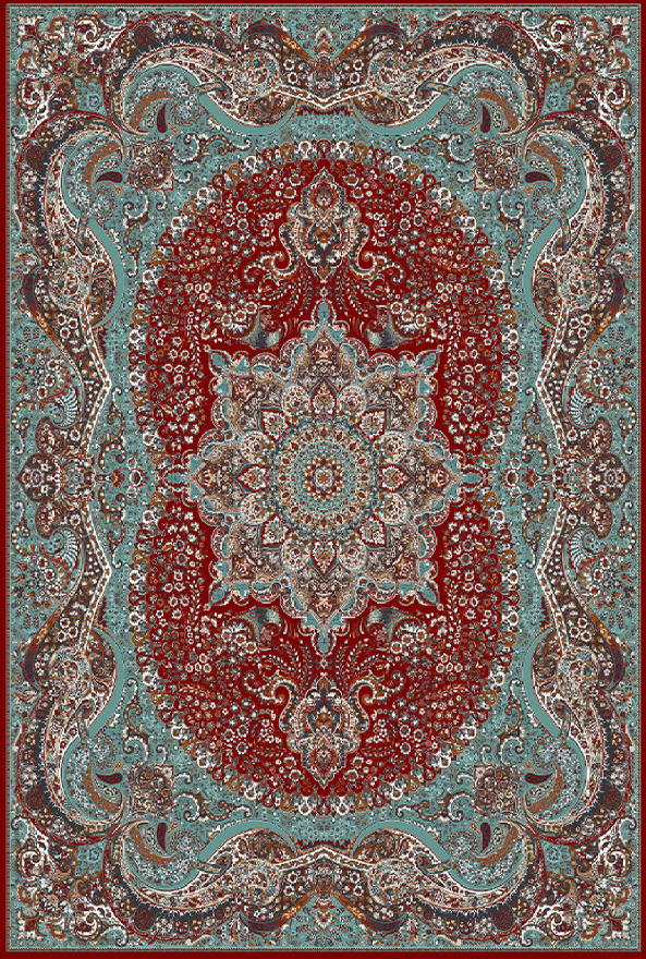 فرشینه و قالیچه سنتی و مدرن مناسب حال و پذیرایی برند دفه کد ZED SM 170