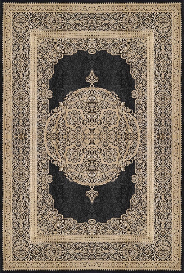 فرشینه و قالیچه کلاسیک مناسب حال و پذیرایی برند دفه کد DAL CL1425